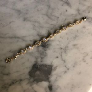 Kendra Scott Grey Link Sunburst Bracelet
